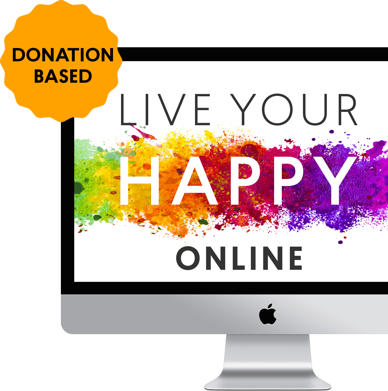 Imac Mockup Template Website Badge Left Cut Png Mydearest Computer Monitor Full Size Png Download Seekpng