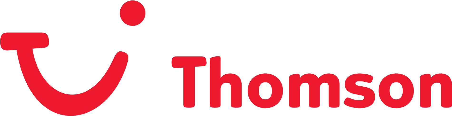 Red Winky Face Logo 3 By Timothy - Thomson Airways Logo (2000x525), Png Download