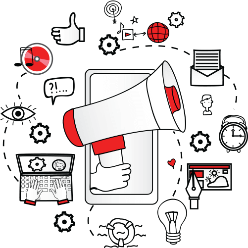 Digital Marketing Company Dubai (600x520), Png Download