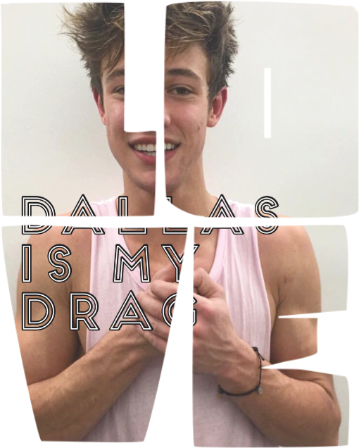 Cameron Dallas Creata Da @beatricesimonelliii E Tante - Collage (517x749), Png Download