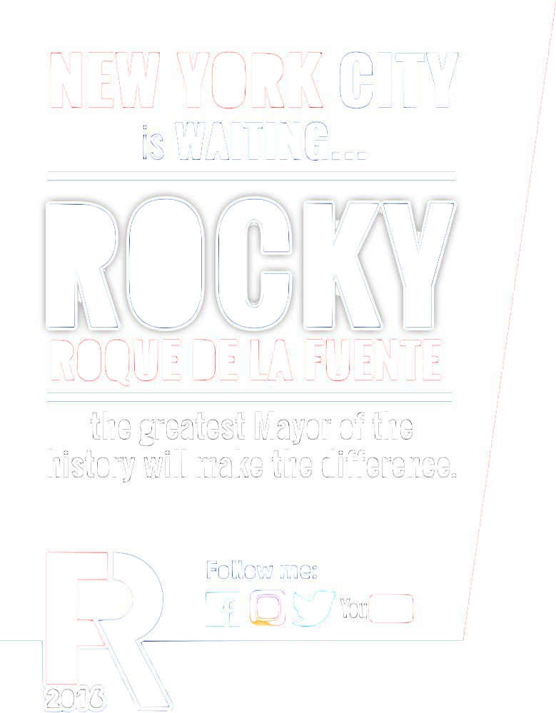 Rocky For Mayor 21 - Poster (779x999), Png Download