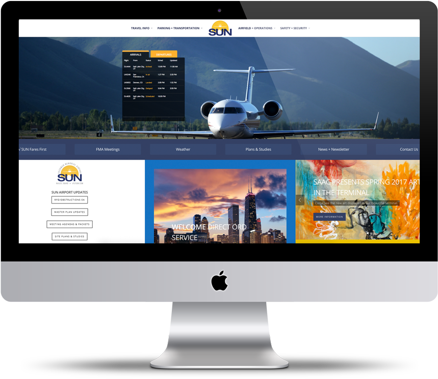 Friedman Memorial Airport - Chicago (1200x857), Png Download