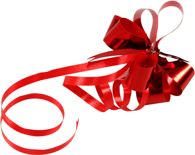 Bow, Pp, 16mm, Ø60mm, Red - Gift Wrapping (640x640), Png Download