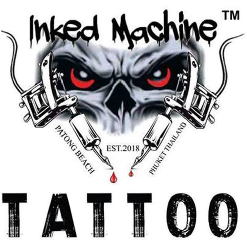 Inked Machine Tattoo - Graphic Design (724x1024), Png Download