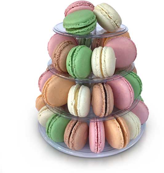 Macaron Stand - Macaroon (600x600), Png Download