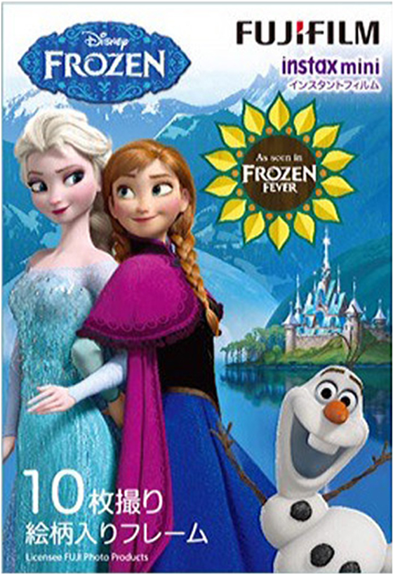 Fujifilm Instax Mini Film Frozen Fever - Frozen Instax Mini Film (781x1050), Png Download