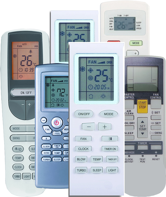 Search Manufactures Here - Cooper Hunter Remote Control (589x768), Png Download