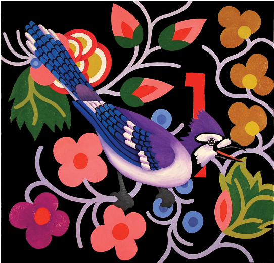 Bluejay Ojibwe - Craft (1064x520), Png Download