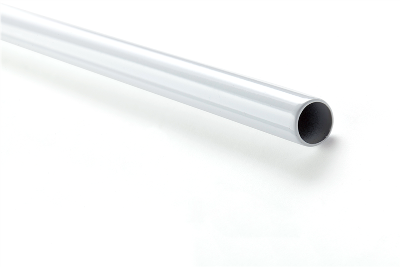 Sandleford 19 X 1800mm White Powder Coated Steel Rod - Pipe (800x800), Png Download