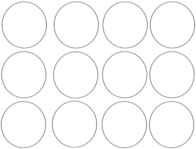 Best Photos Of Small Drafting Printable Cupcake - Circle (700x565), Png Download