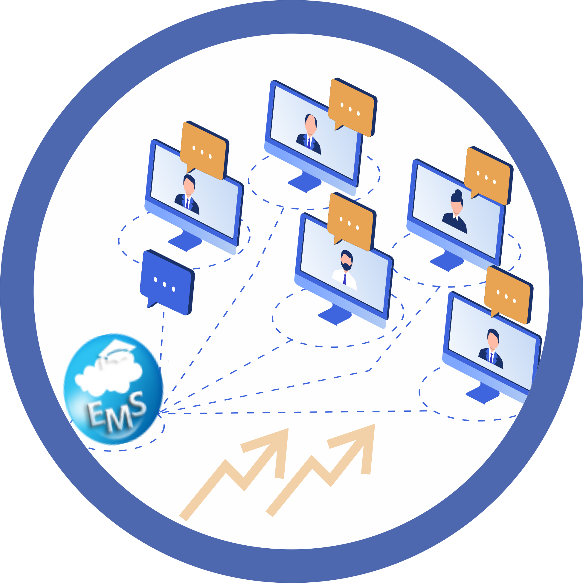 Cloud Computing The Best Move For Higher Education - Circle (1950x1950), Png Download