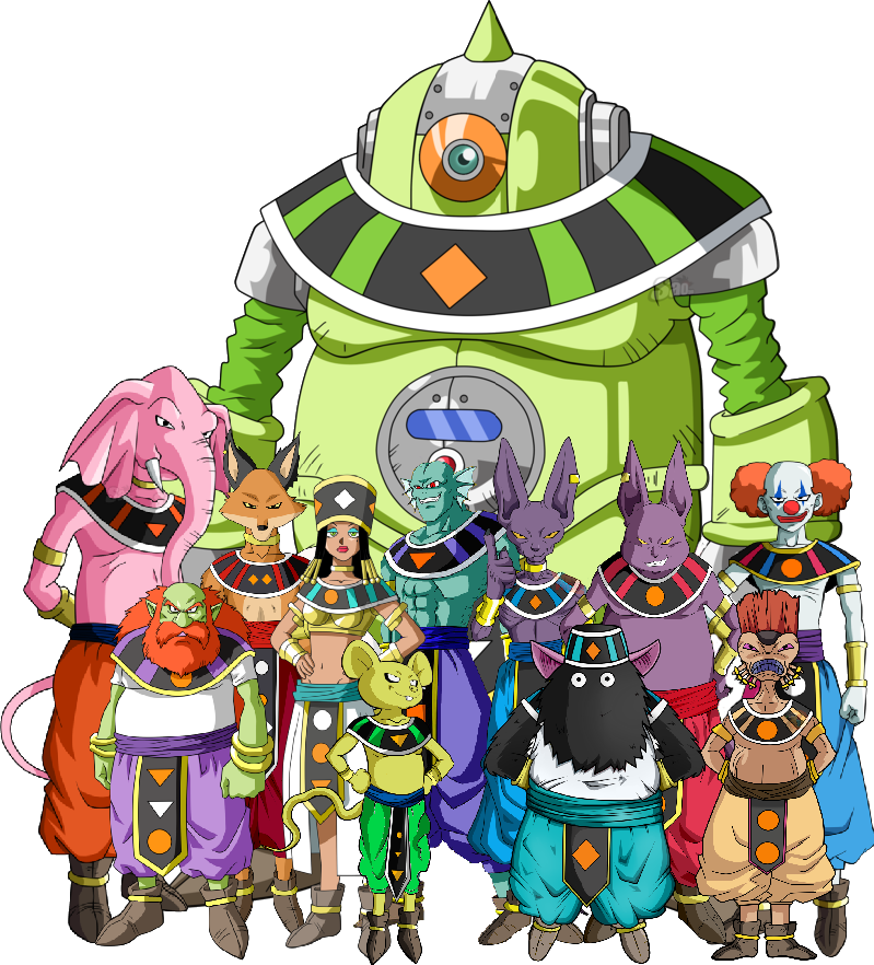 Goku Vs Gods Of Destruction - God Of Destruction Mosco (799x882), Png Download
