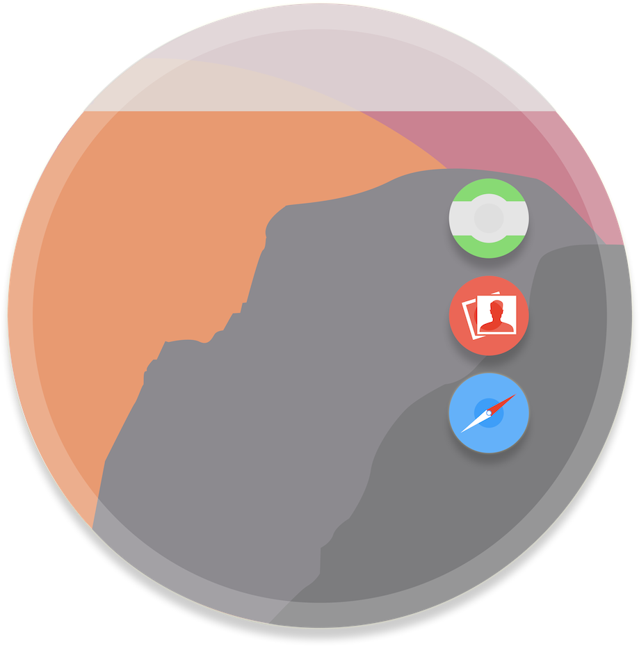 Desktop Icon - Circle (1024x1024), Png Download