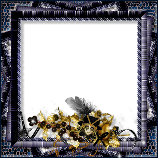 96kv8z10 1 Cadre Carnaval Crea Emy - Picture Frame (600x600), Png Download