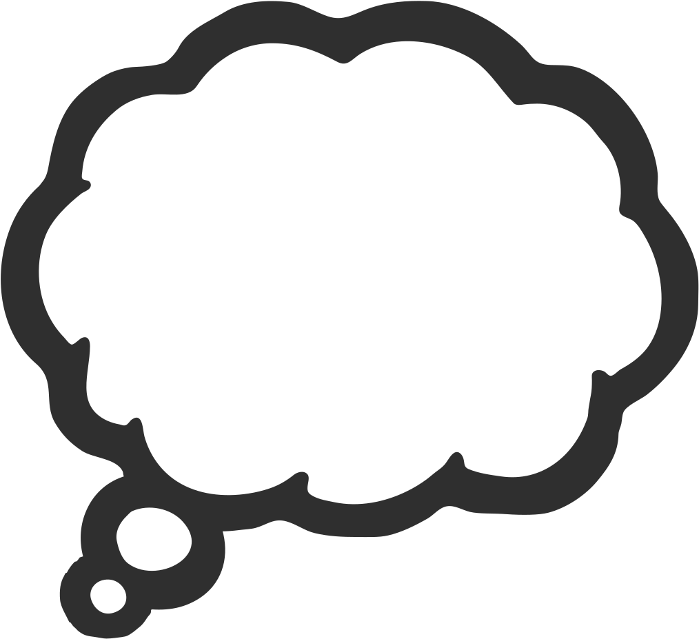 File - Emoji U1f4ad - Svg - Thought Balloon (1024x1024), Png Download