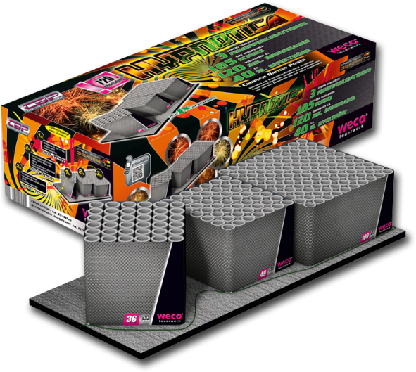 Hypnotica - Batterie Feux D Artifice (600x600), Png Download