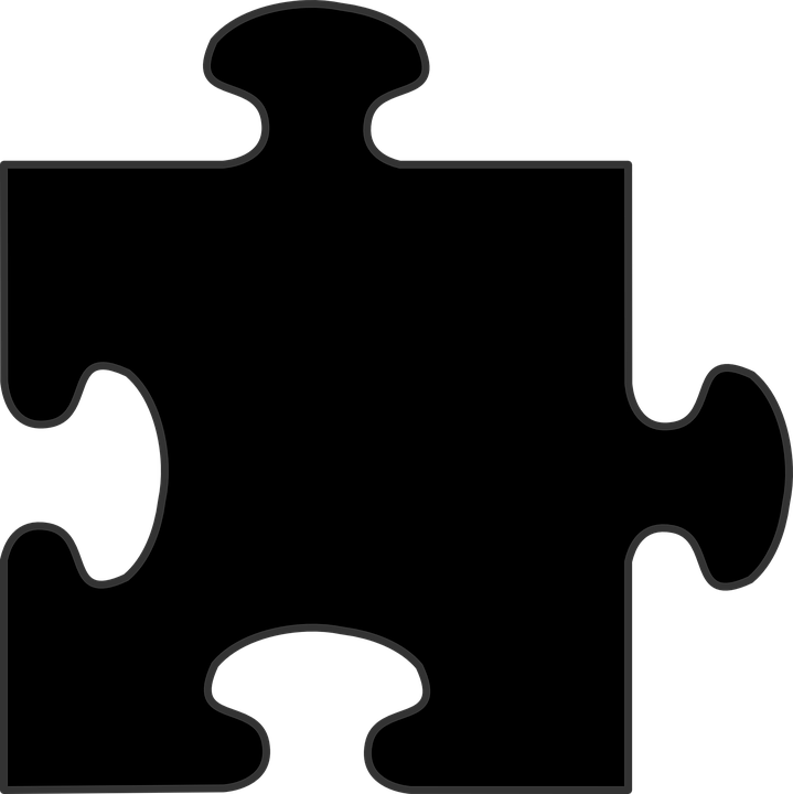Puzzle Vector - Puzzle Piece Vector Png (719x720), Png Download