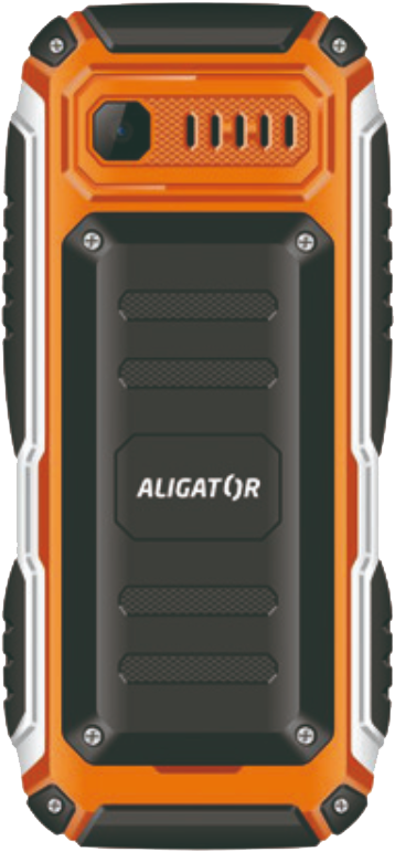 Aligator R30 Extremo Black / Orange - Mobile Phone (548x894), Png Download
