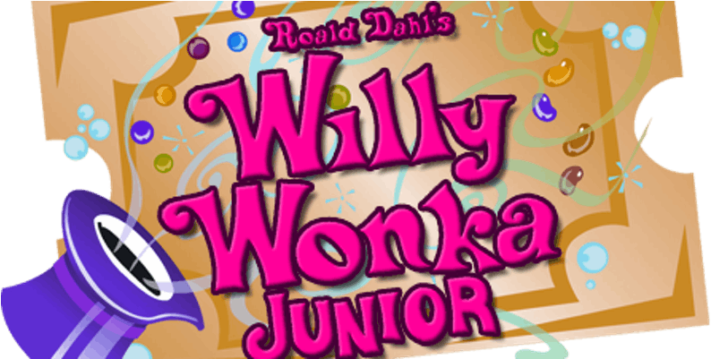 The Delicious Adventures Experienced By Charlie Bucket - Willy Wonka Jr (800x400), Png Download