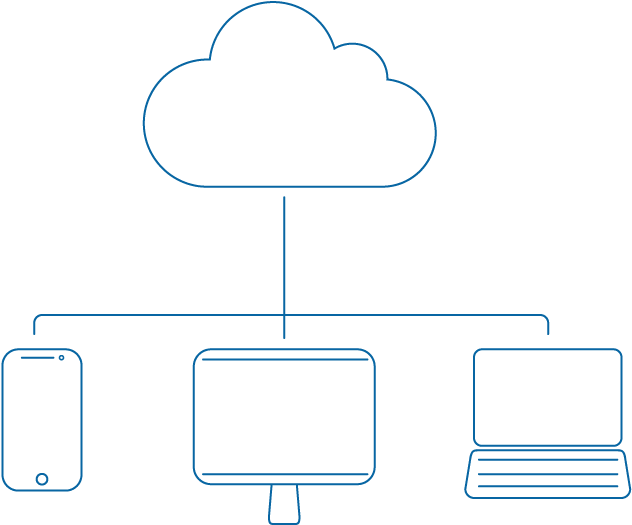 Armazenamento Em Nuvem Cloud Computing Computação Em - Diagram (800x550), Png Download