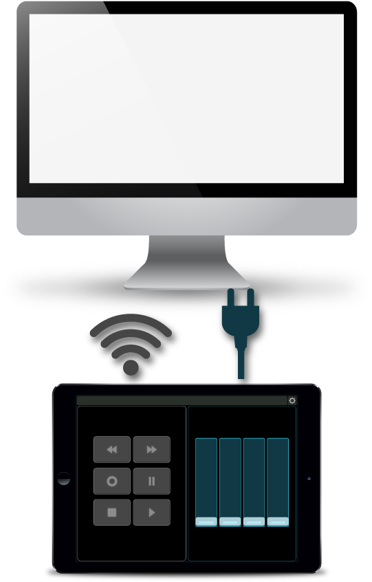You Can Even Swap Around Your Midi Connections Without - Led-backlit Lcd Display (545x865), Png Download