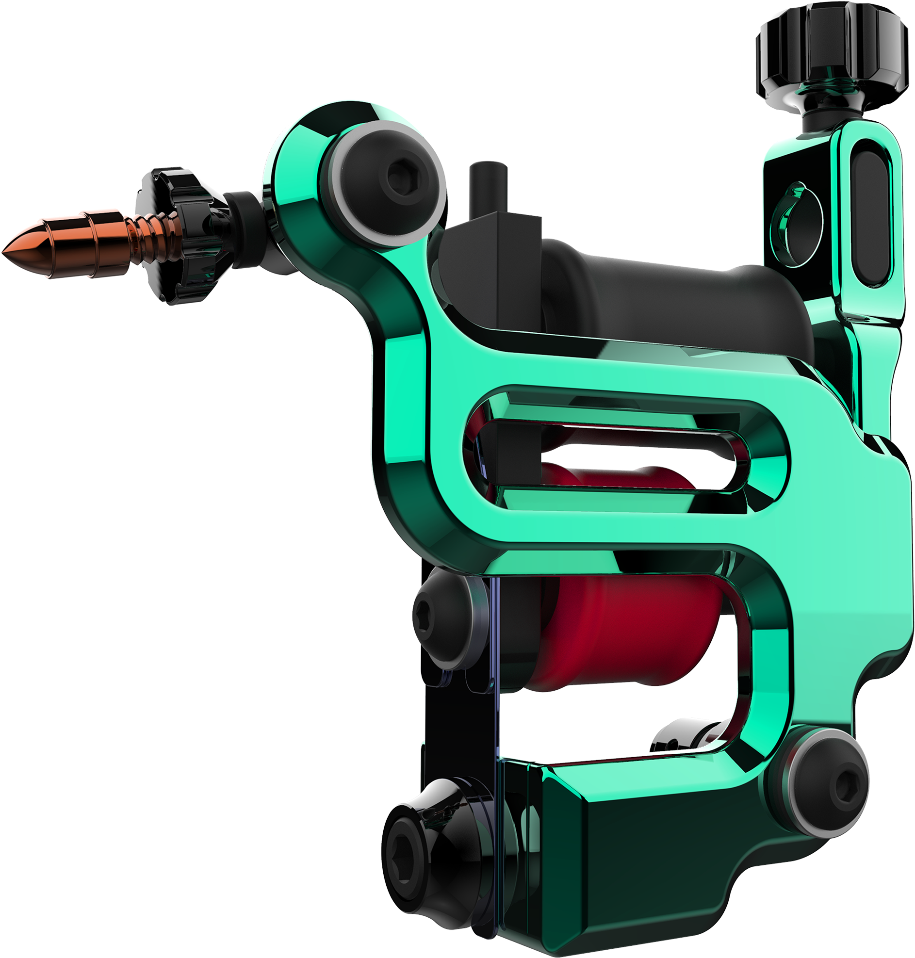 Al 13 Roswell Seafoam - Tattoo Machine (2000x2000), Png Download