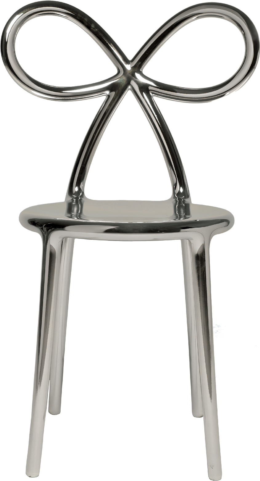10 Qeeboo Ribbon Chair Metal Finish By Nika - Ribbon Metal Chair (2048x2048), Png Download