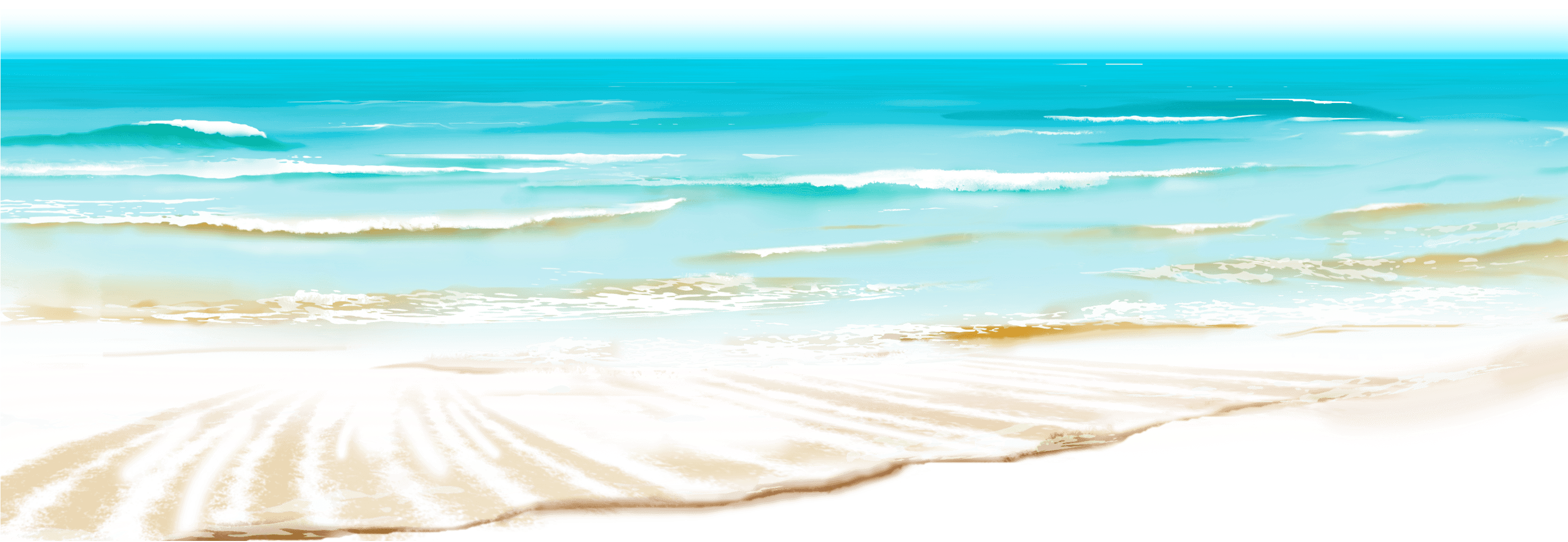 Beach Clipart Png - Beach Png (2953x1837), Png Download