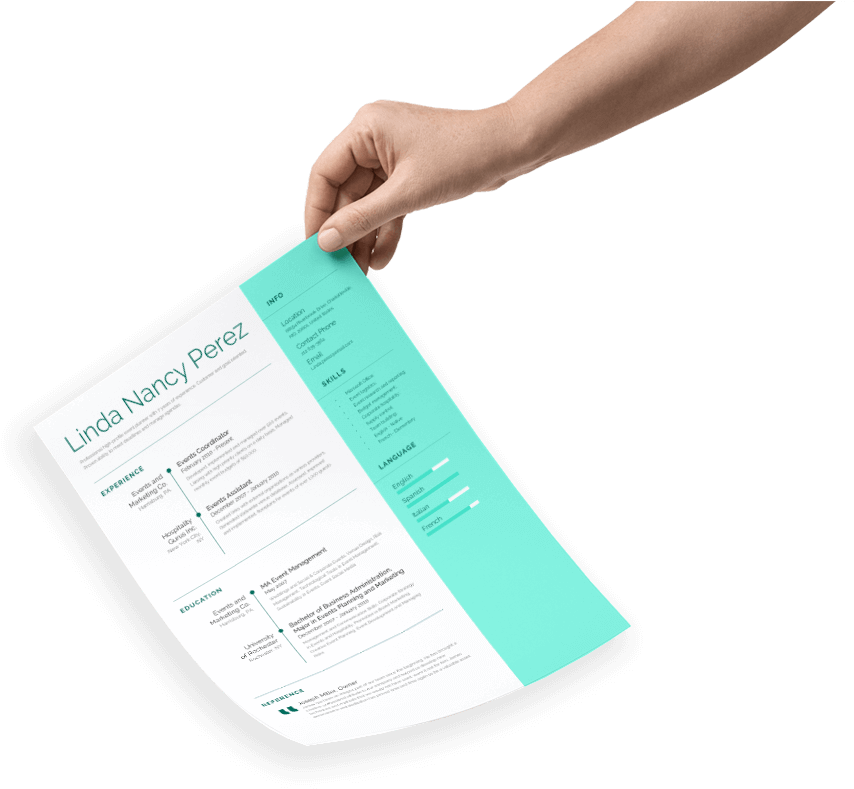 Resume Format And Layout - Typeface (870x790), Png Download