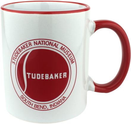 White Red Mug - Coffee Cup (600x600), Png Download