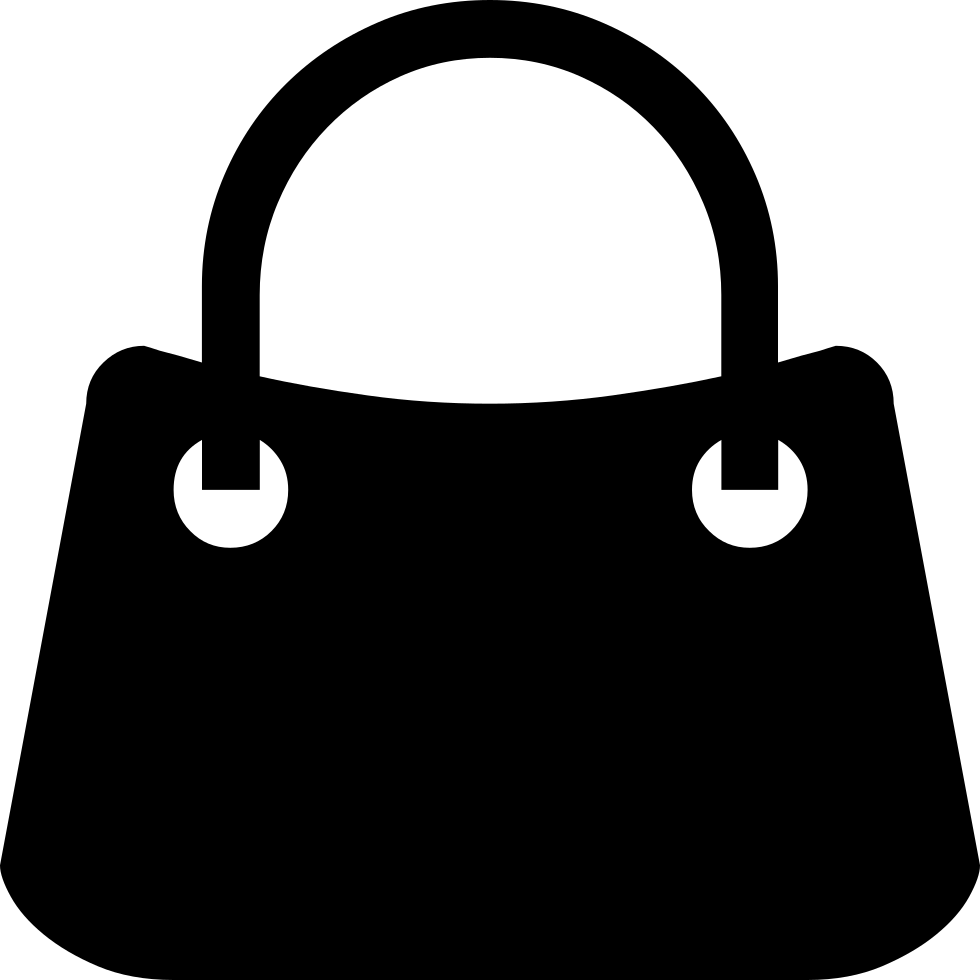 Png File Svg - Girl Bag Icon (980x980), Png Download
