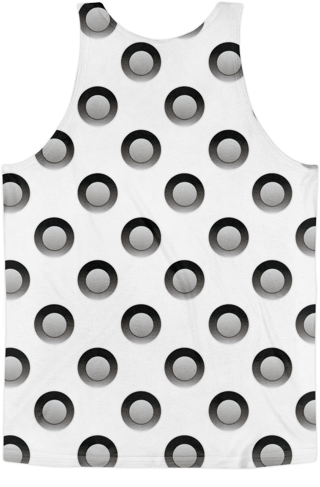 All Over Emoji Tank Top - Active Tank (1000x1000), Png Download