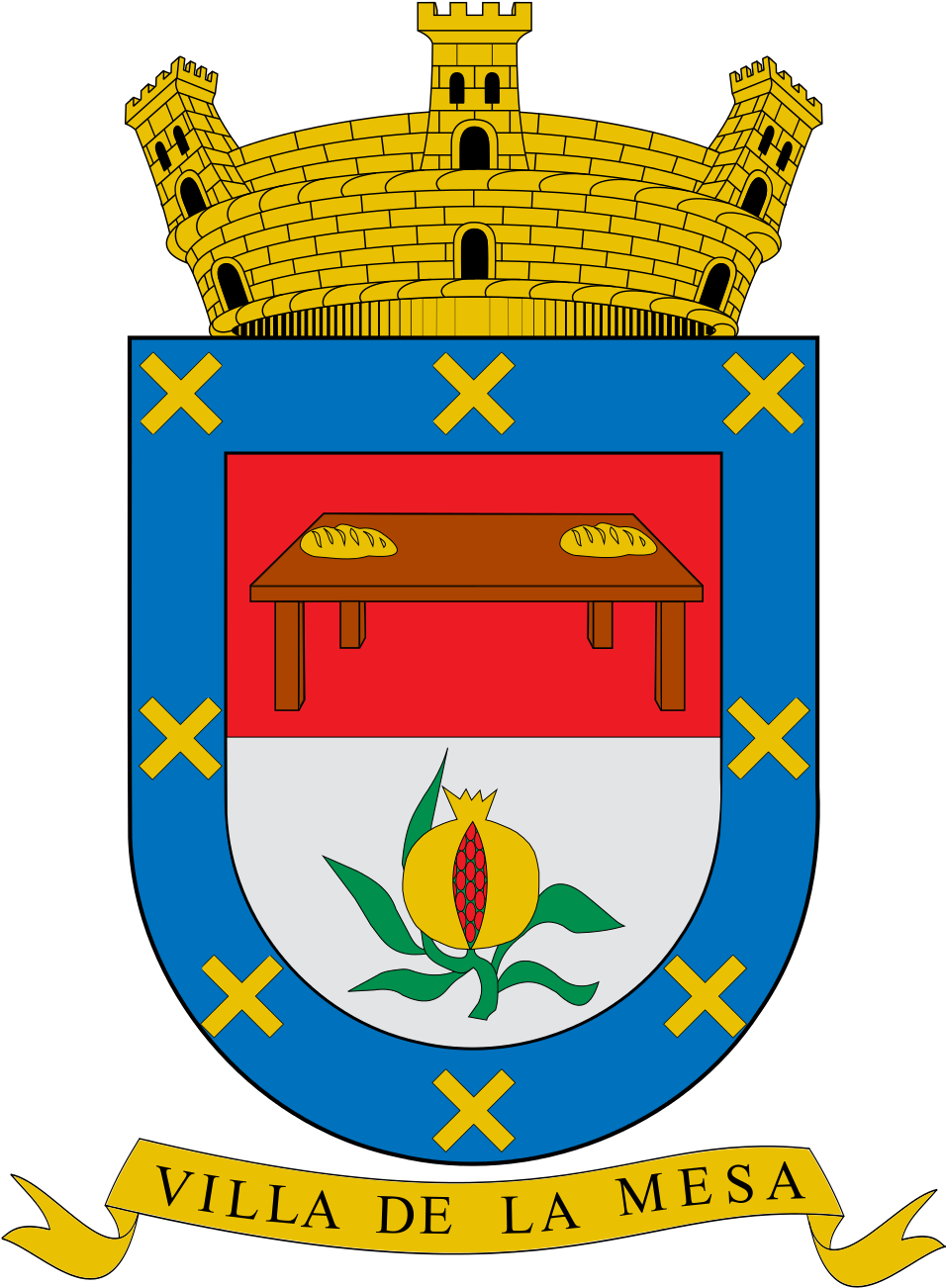 Escudo De La Mesa - Ajuntament De La Llagosta (965x1306), Png Download