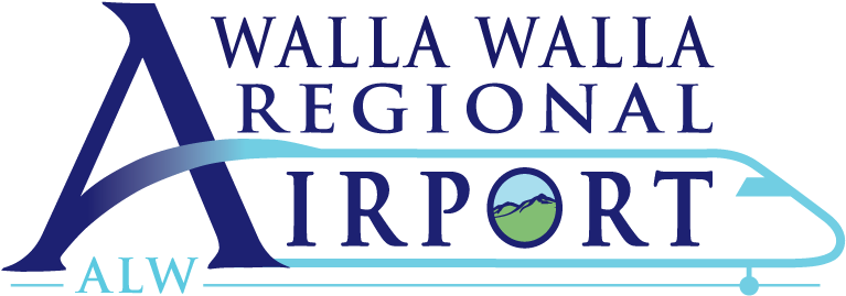 Walla Walla Regional Airport Alw - Walla Walla Regional Airport (alw) (794x291), Png Download