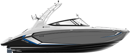 Wake Series - 2019 Yamaha 212x (549x253), Png Download