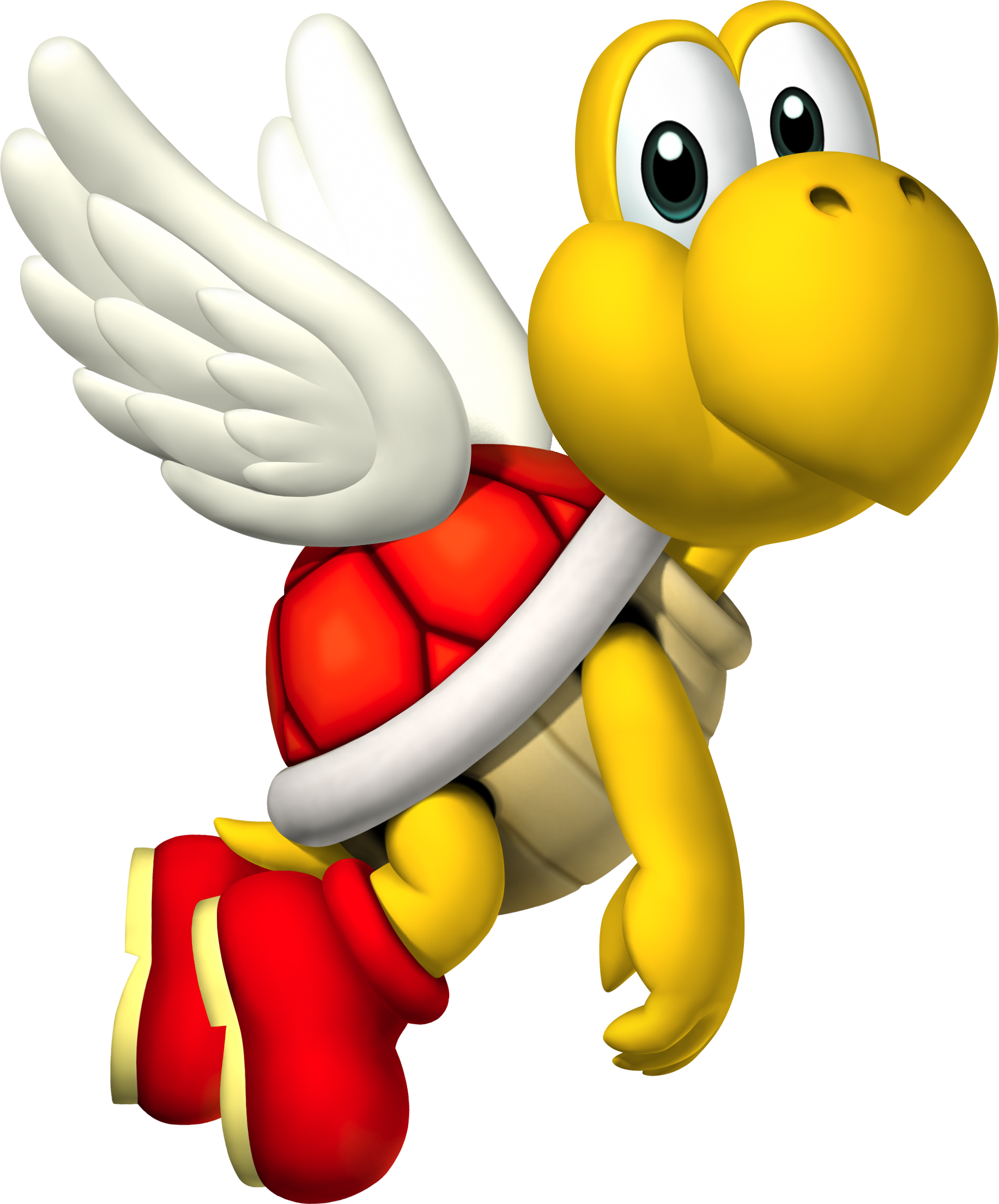 Mario Koopa Paratroopa (1833x2209), Png Download