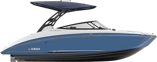 242 Limited S E‑series - 2017 Yamaha Jet Boat (549x235), Png Download