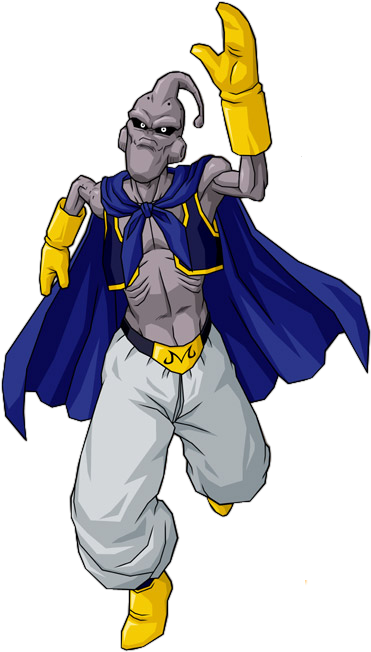 Evil Buu - Dragon Ball Evil Bu (396x672), Png Download