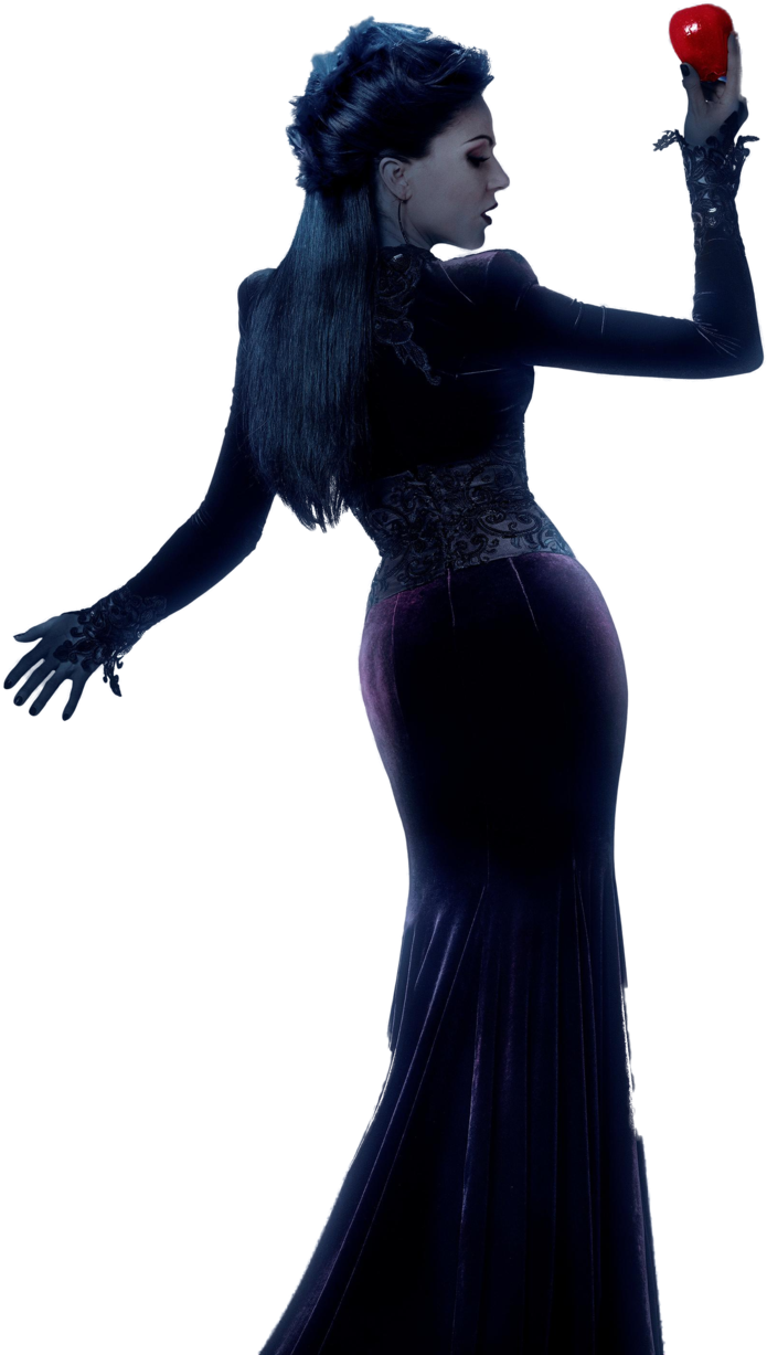Evil Transparent Png - Once Upon A Time Evil Queen Png (1024x1303), Png Download