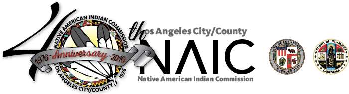 Los Angeles City/county Native American Indian Commission - Seal Of Los Angeles County, California (709x192), Png Download