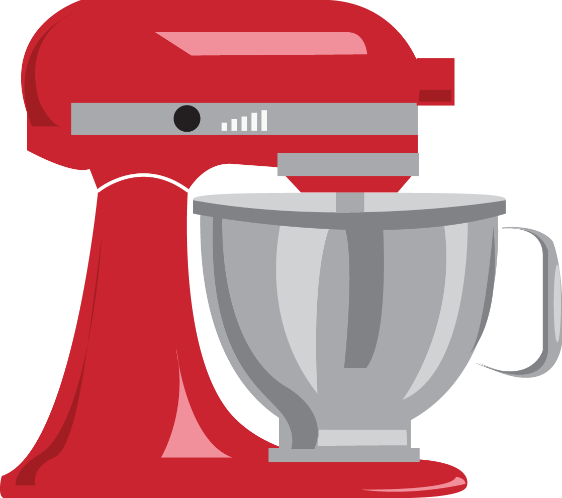 Baking Clip Art - Kitchen Aid Clipart (1118x991), Png Download