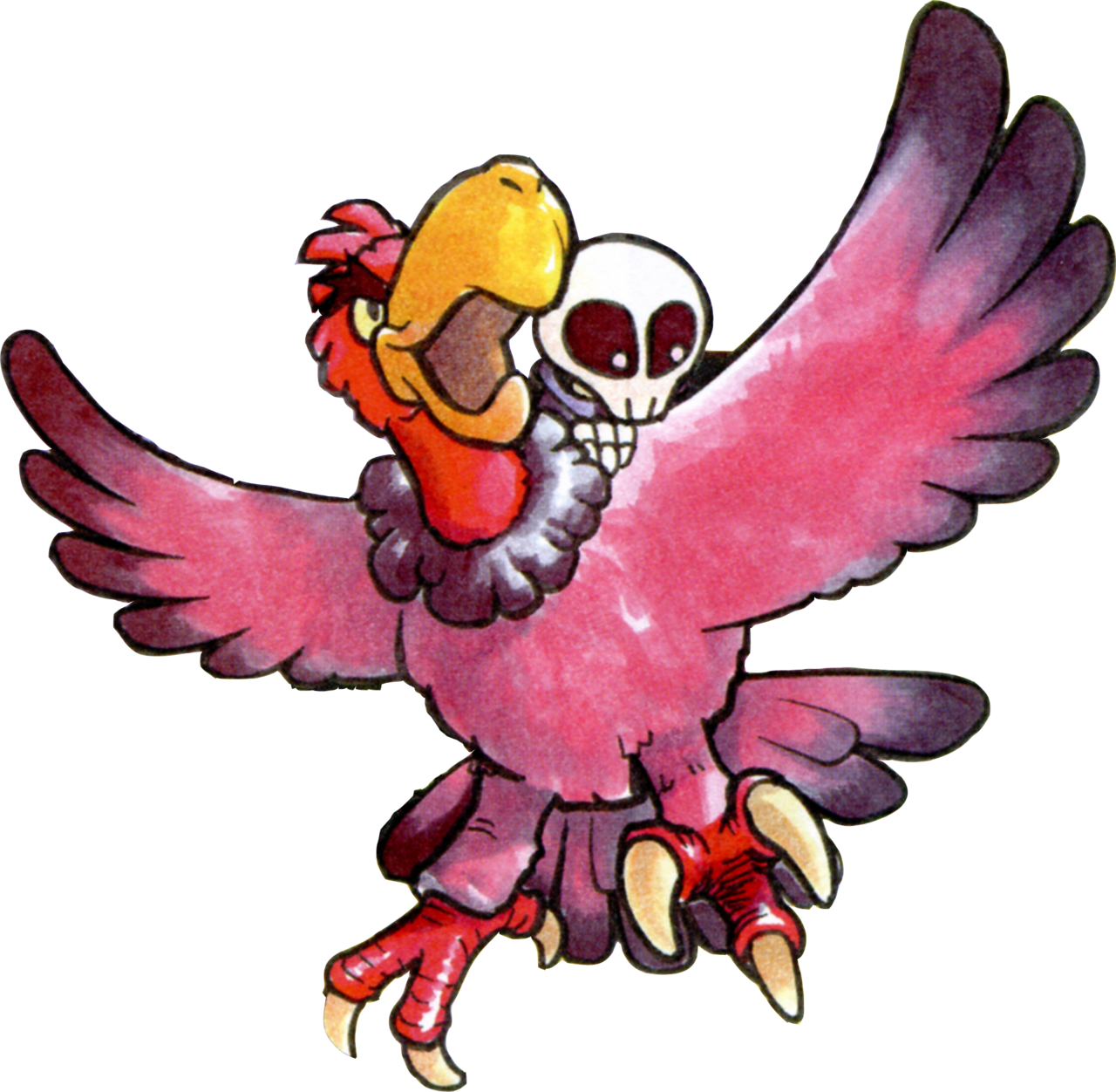 1280px Evil Eagle - Zelda Link's Awakening Boss (1280x1252), Png Download