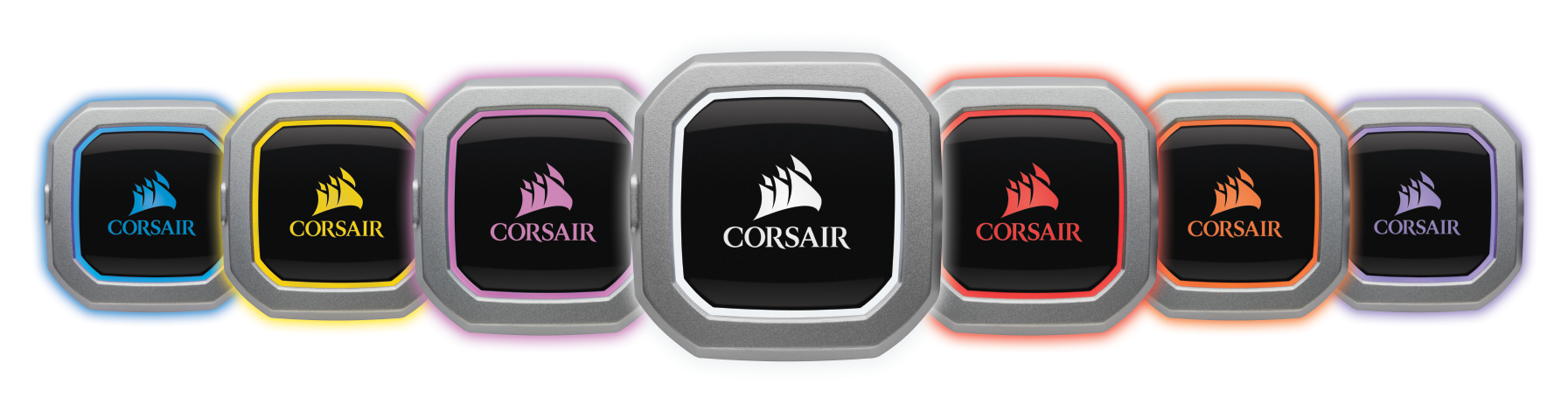 Corsair Launches H115i Pro And H150i Pro Cooler At - Corsair Cssd-f240gbmp500 Force Mp500 Series M.2 Ssd (1800x478), Png Download