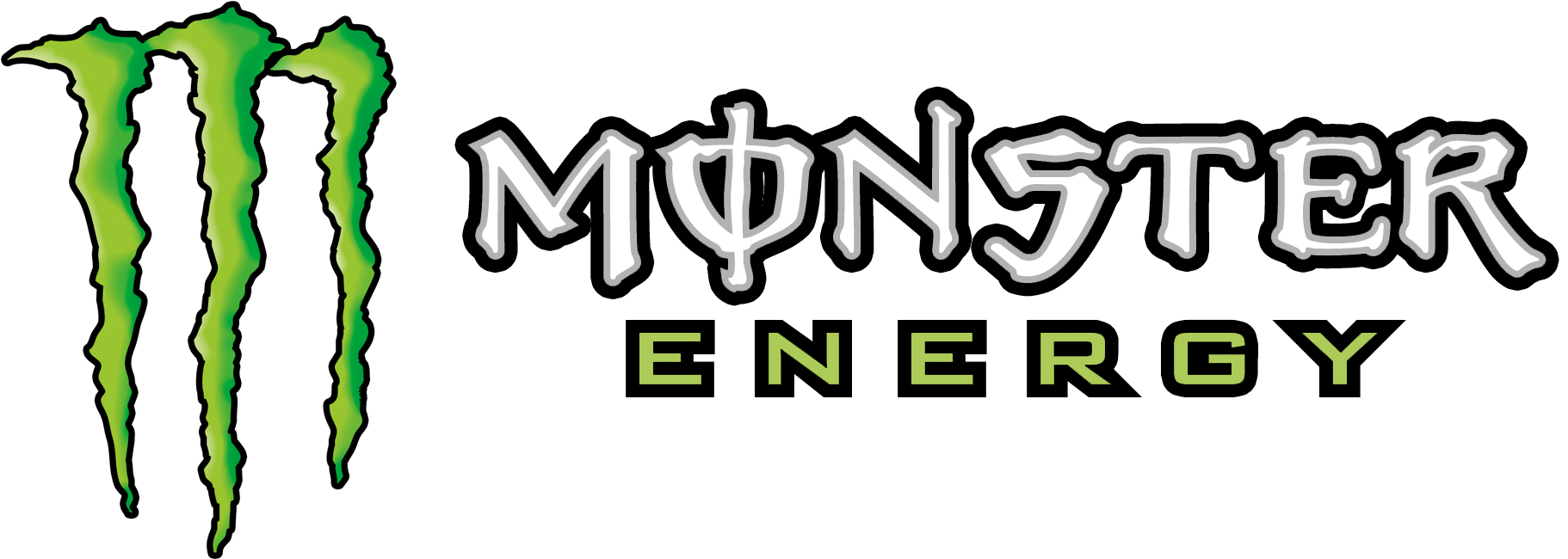 Monster2 - Monster Energy (2068x869), Png Download