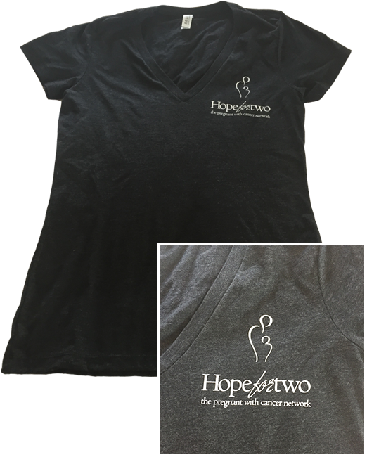 Hope For Two Charcoal Grey T-shirt - T-shirt (550x685), Png Download