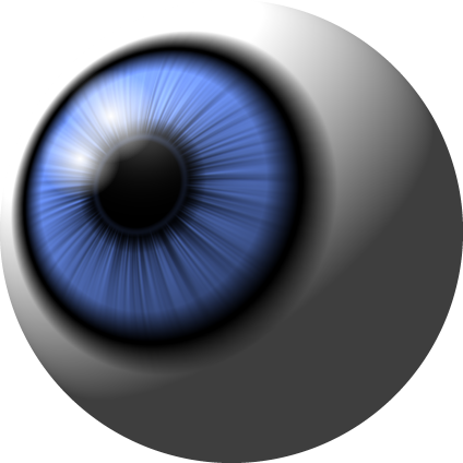 Eye-018 - Close-up (424x424), Png Download