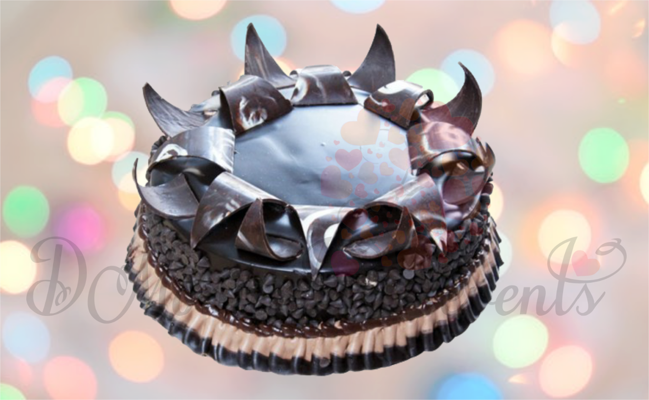 Chippy Chocolate Cake - Chocolate Cake (1307x805), Png Download