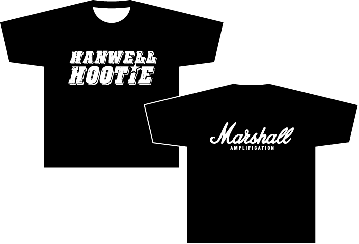 T-shirt Black - Marshall Mesh Back Cap (705x479), Png Download