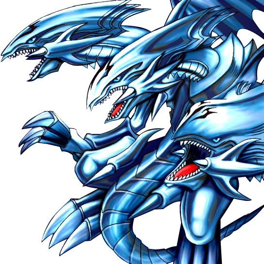 Blue Eyes White Dragon Png - Blue Eyes Ultimate Dragon Render (544x544), Png Download