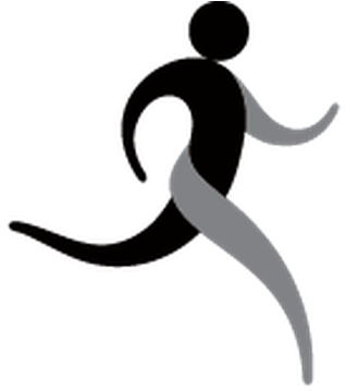 Sports Running Clipart - Symbol Of Physical Education (352x399), Png Download